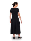 VALENTINA (Style #403) - Sweetheart Neck Short Sleeve Show Choir Dress