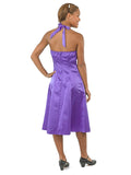 MARILYN (Style #412) - Scoop Neck Halter Top Satin Show Choir Dress