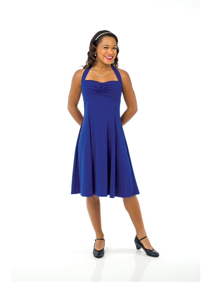 Halter sweetheart dress deals