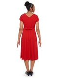 EMMA (Style #414) - High Scoop Neck Cap Sleeve Show Choir Dress