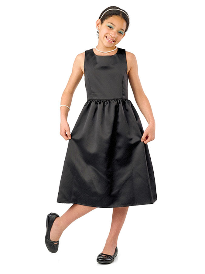AUDREY (Style #425Y) - Boat Neck Sleeveless Show Choir Dress - Youth