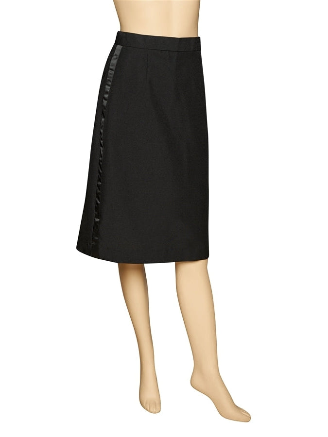 6201 - Ladies Below the Knee Tuxedo Skirt