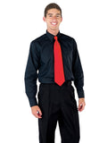 VINCENT (Style #6701) - Black Shirt With Dress Trousers Package