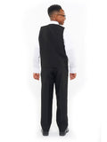 CHARLIE (Style #6705B) - Vest and Tie Ensemble Package - Boys