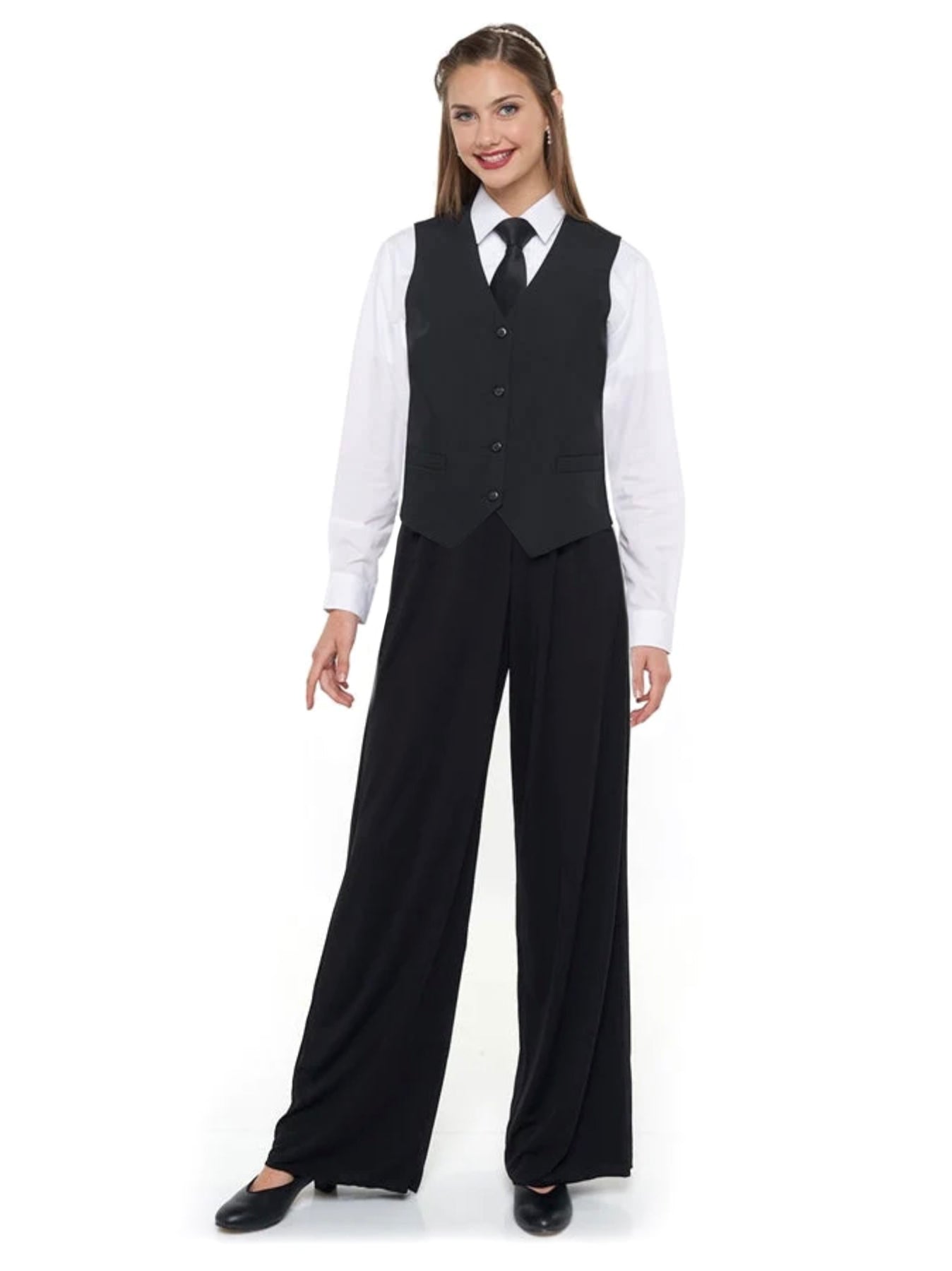 CHARLIE (Style #6705L) - Vest and Tie Ensemble Package - Ladies