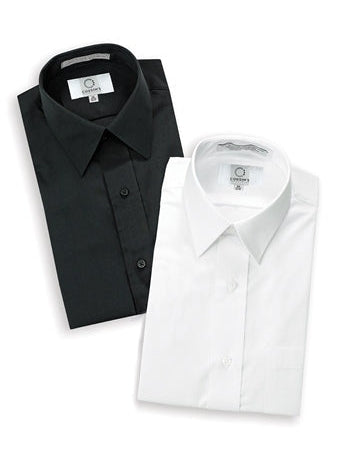 men's dress shirt 30 inch sleeve George Men's Classic Dress Shirt with Long Sleeves, Sizes S-3xl, Size: Medium, Blue